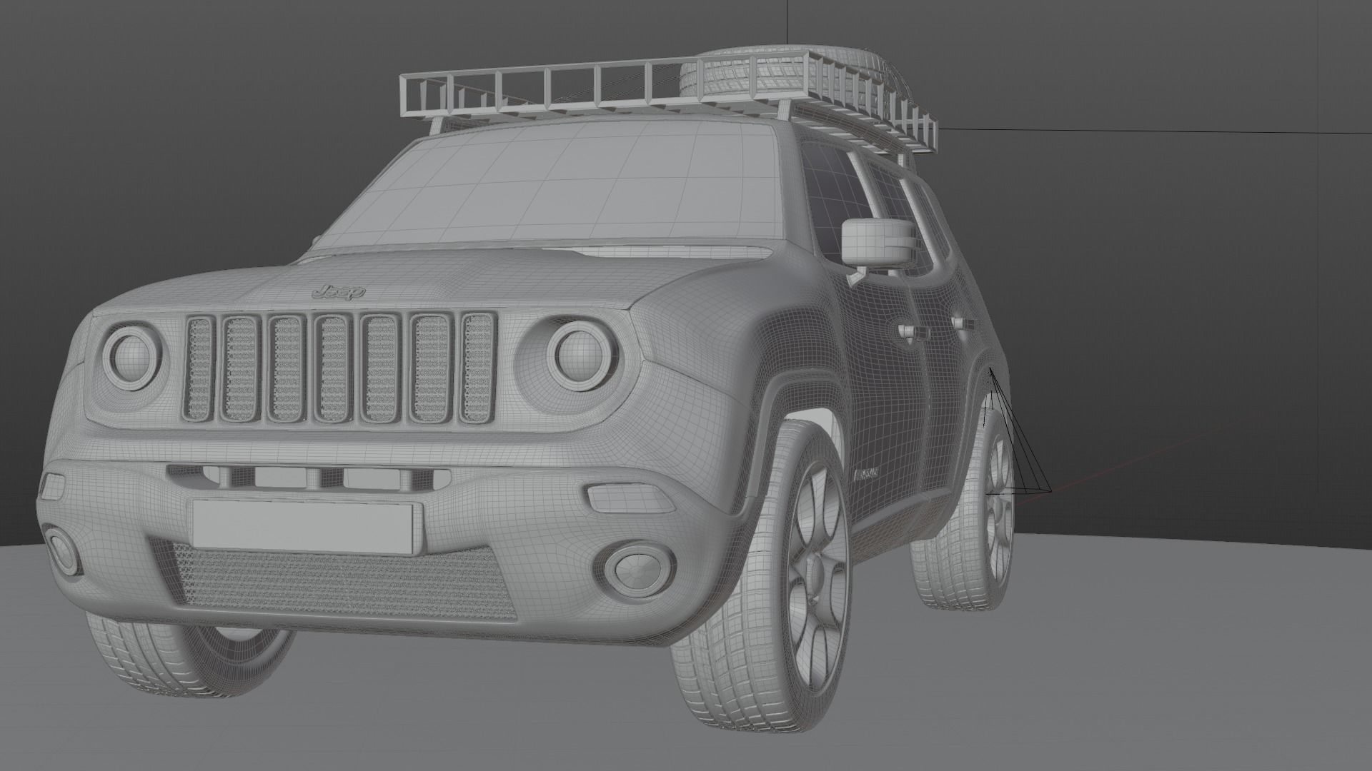 Jeep Renegade 3D model_7