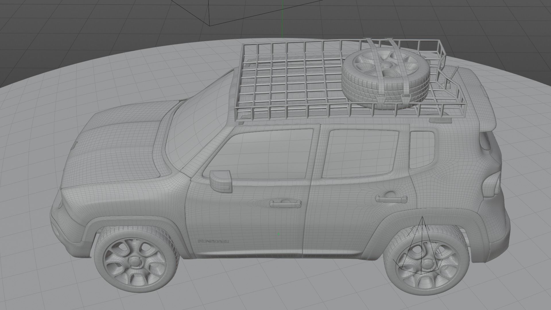 Jeep Renegade 3D model_8