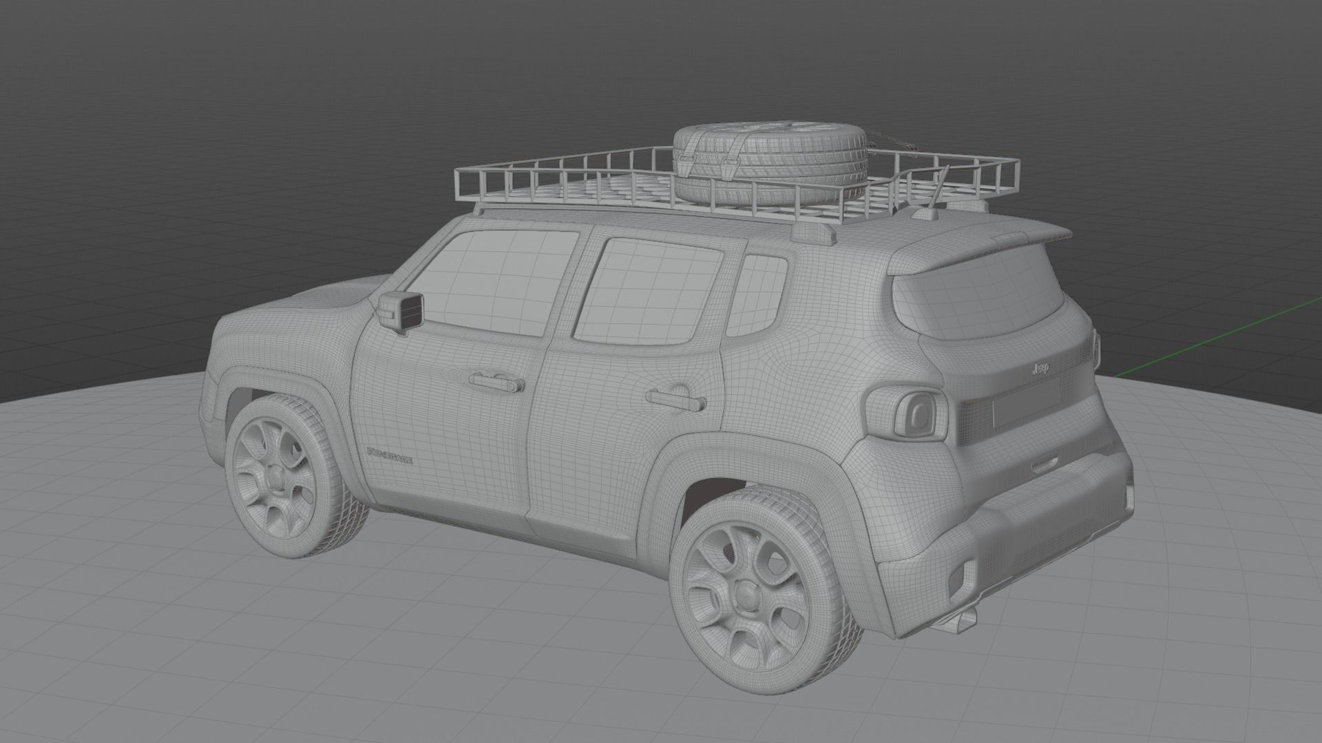 Jeep Renegade 3D model_6