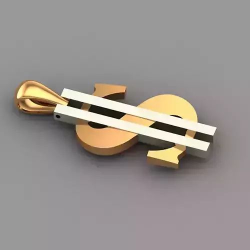 Beautiful gold s pendant jewelry 