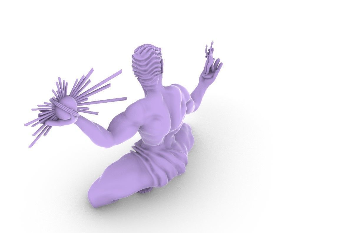 The Spirit of Detroit 3D print model_24