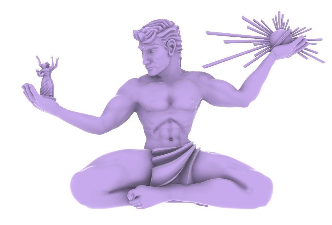 The Spirit of Detroit 3D print model_19