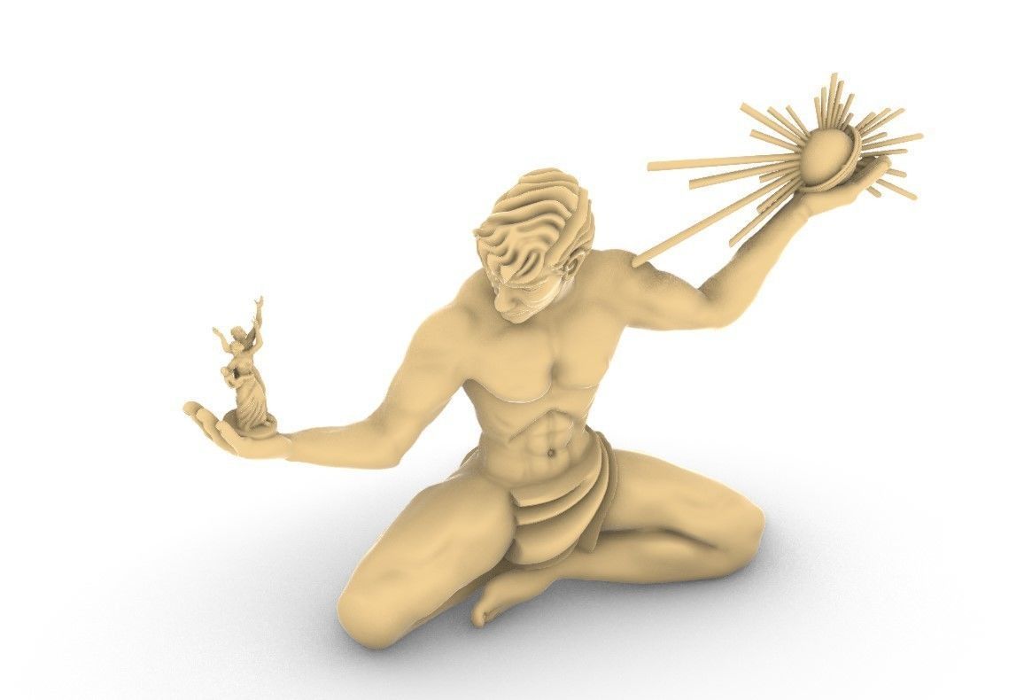 The Spirit of Detroit 3D print model_49