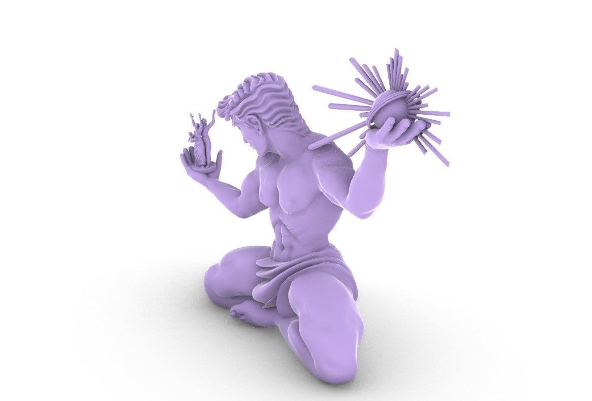 The Spirit of Detroit 3D print model_20