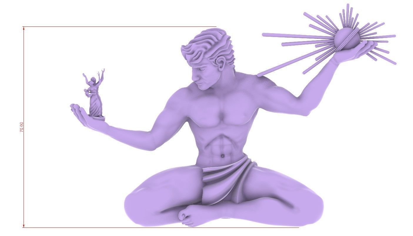 The Spirit of Detroit 3D print model_28