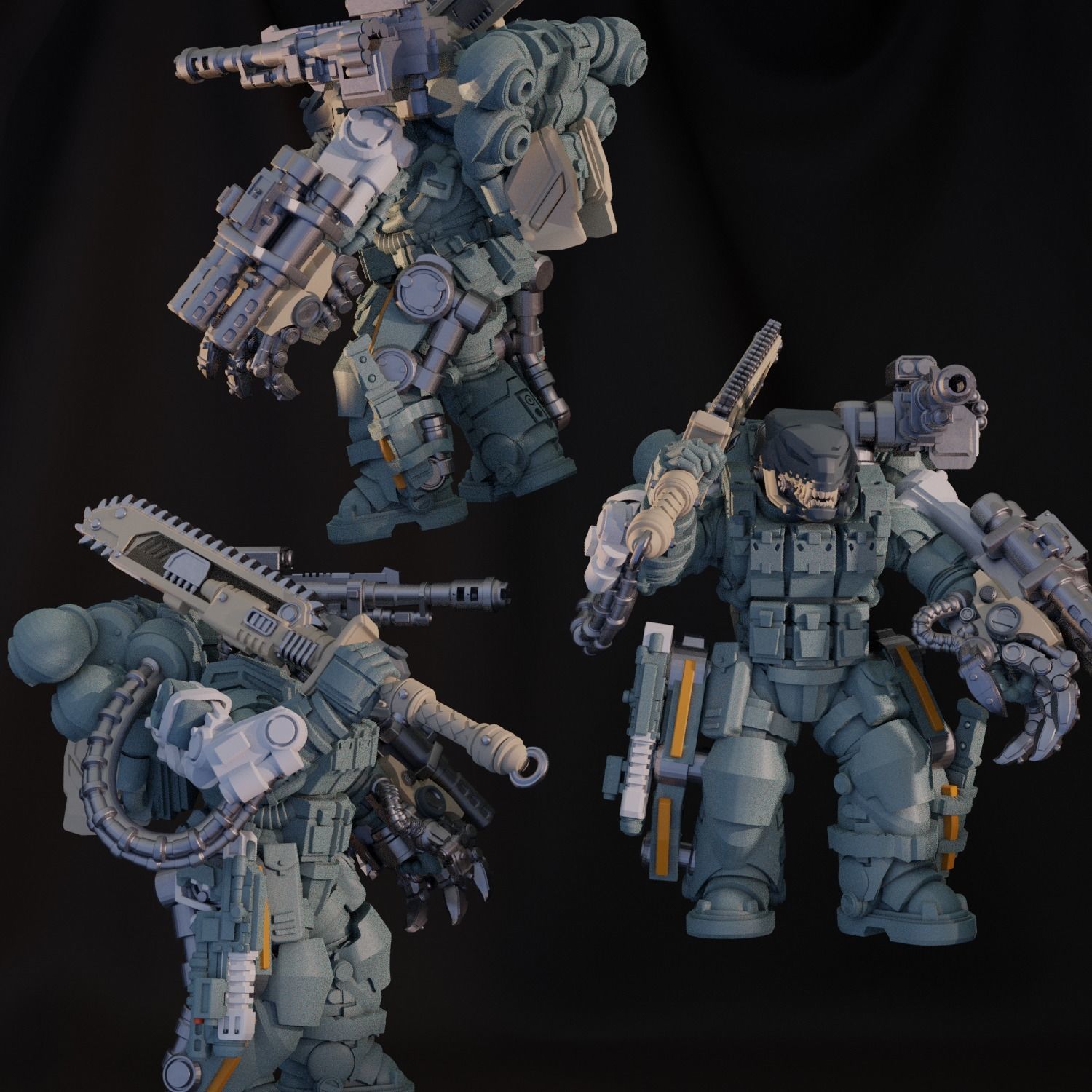 Battle Brothers Phallanx 3D print model_1