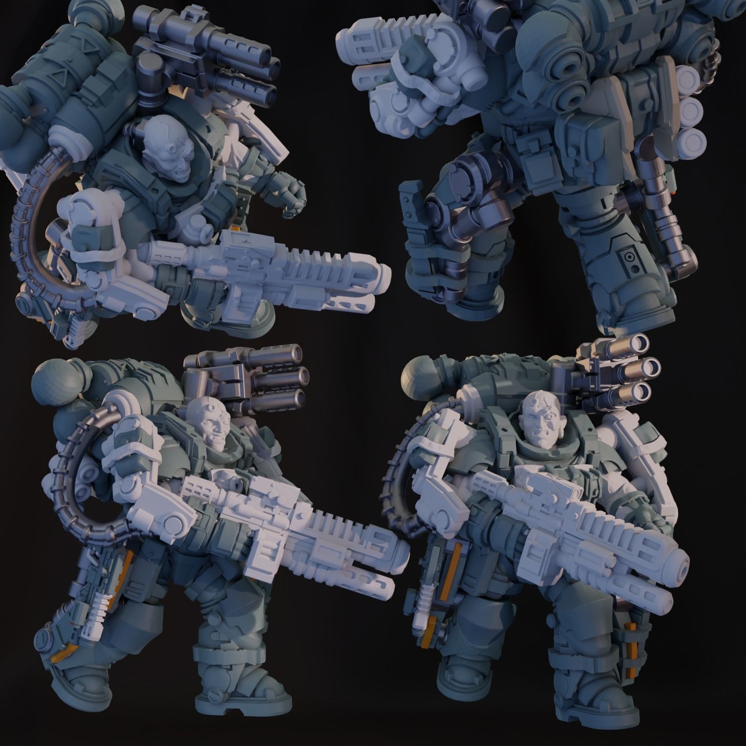 Battle Brothers Phallanx 3D print model_9
