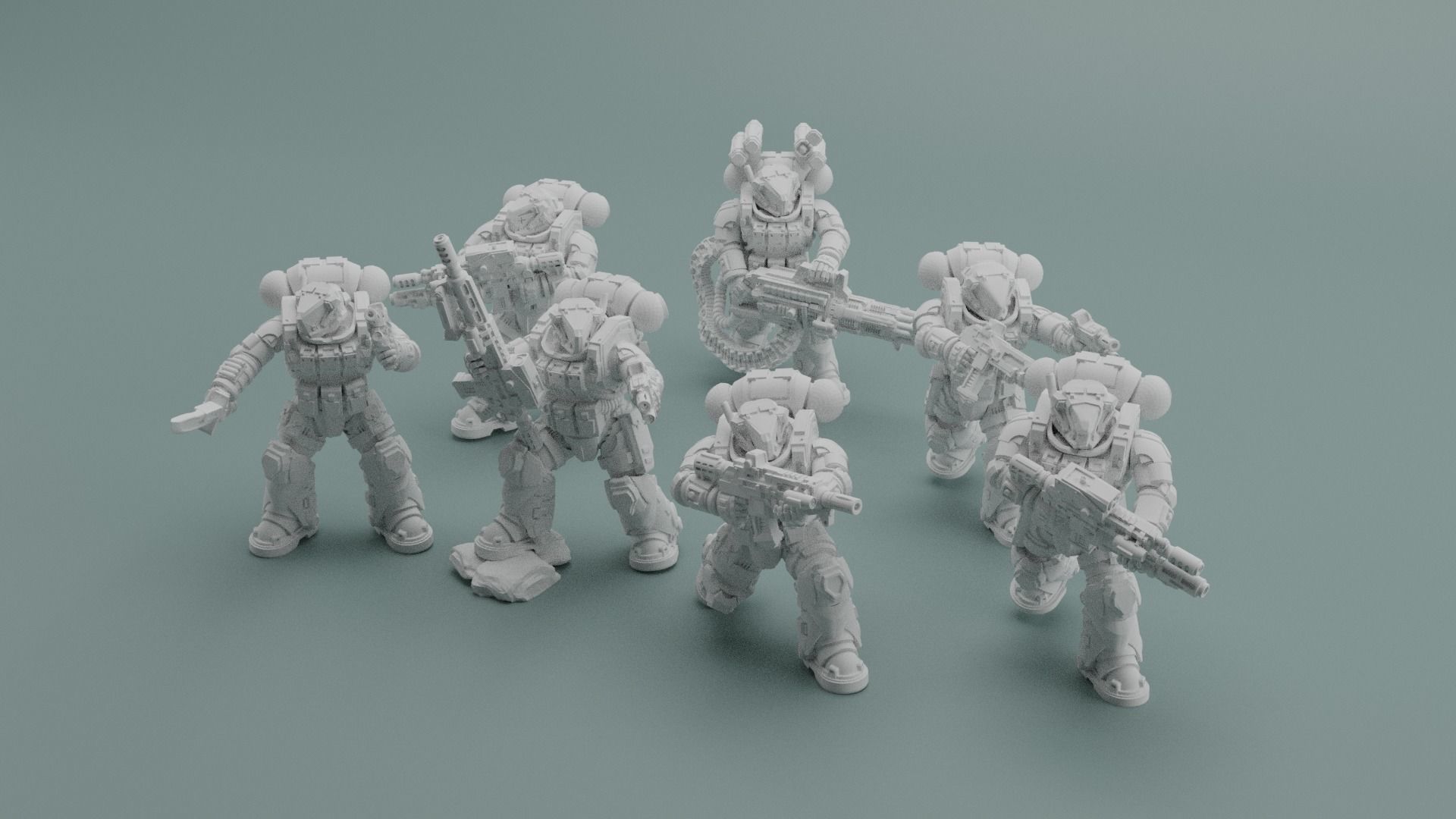 Battle Brothers Phallanx 3D print model_5