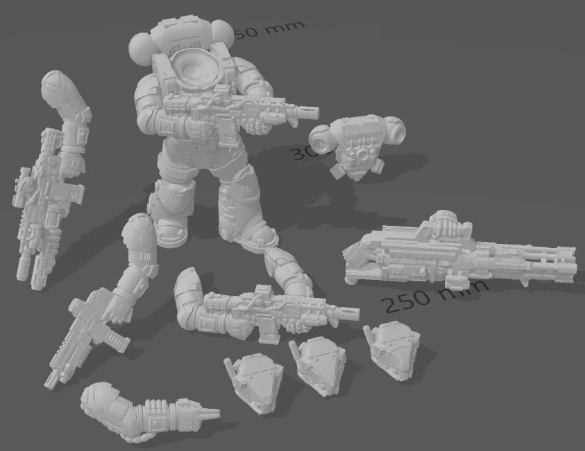 Battle Brothers Phallanx 3D print model_12