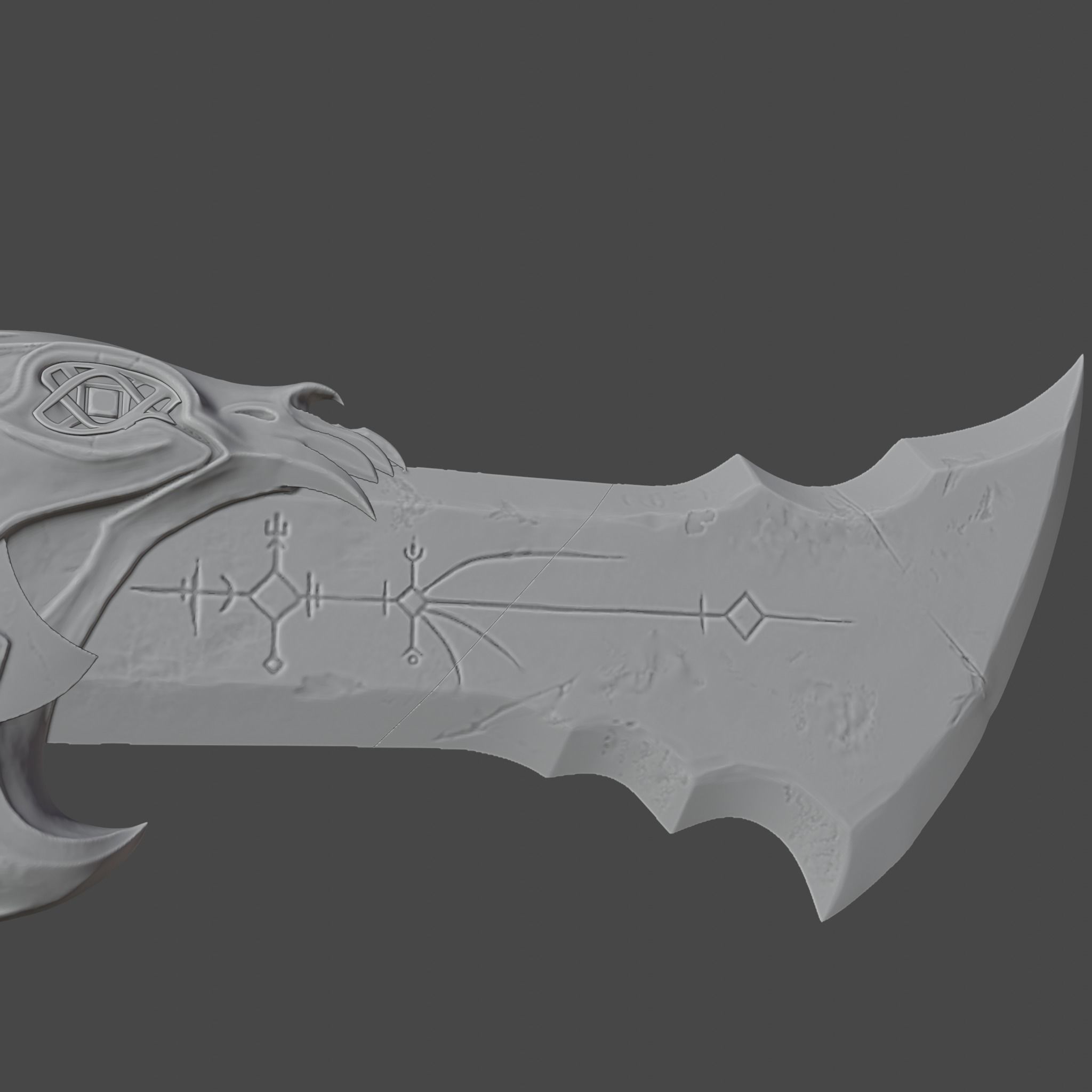 Chaos blades Printable 3d model 3D Model Collection_8