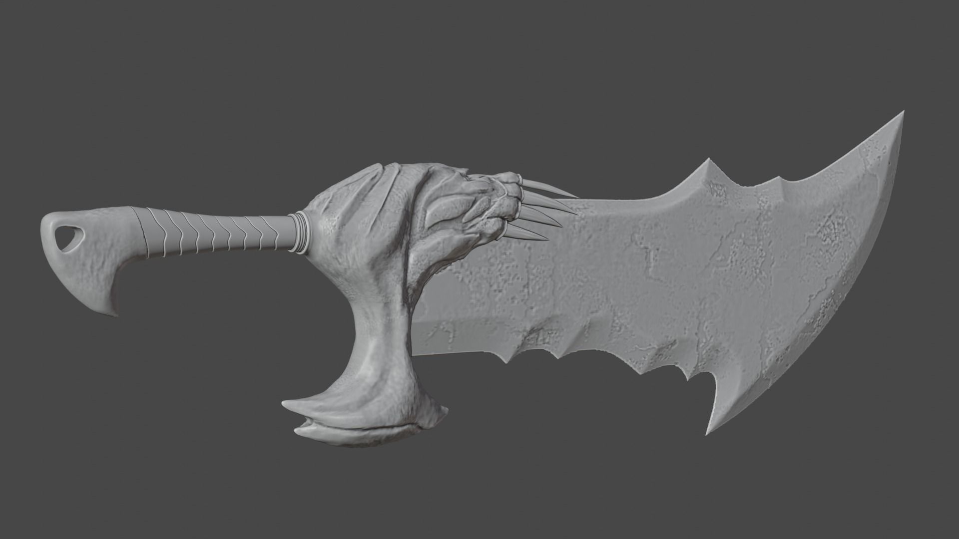 Chaos blades Printable 3d model 3D Model Collection_80