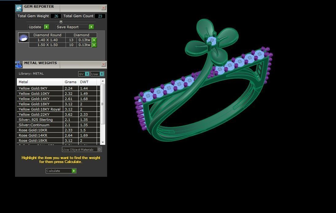 Light Wt Ring - 21 3D print model_3