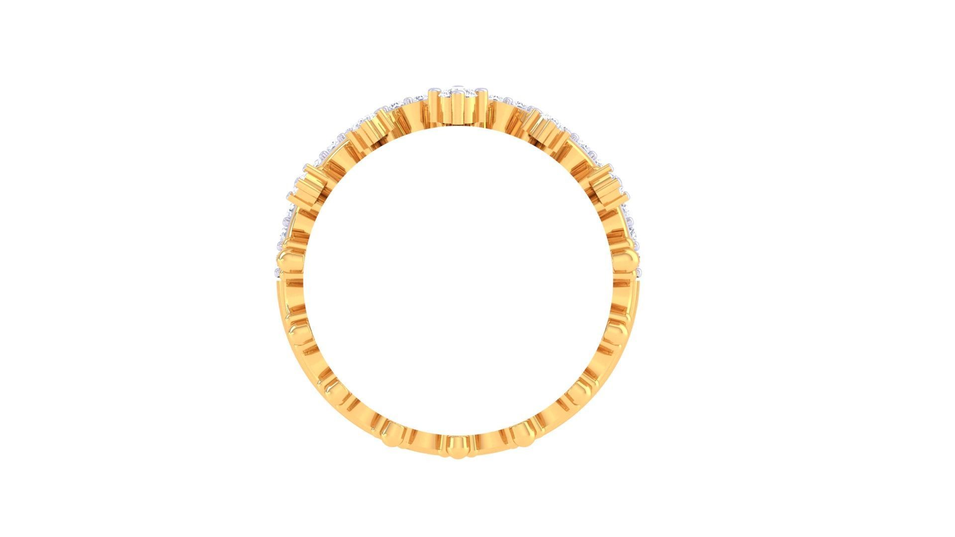 Crown Light Wt Ring - 16 3D print model_4