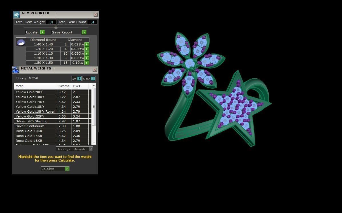 Light Wt Ring - 14 3D print model_3