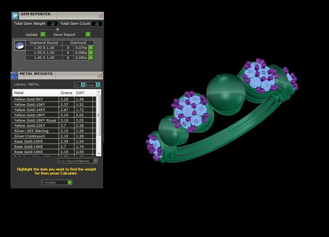 Light Wt Ring - 13 3D print model_3