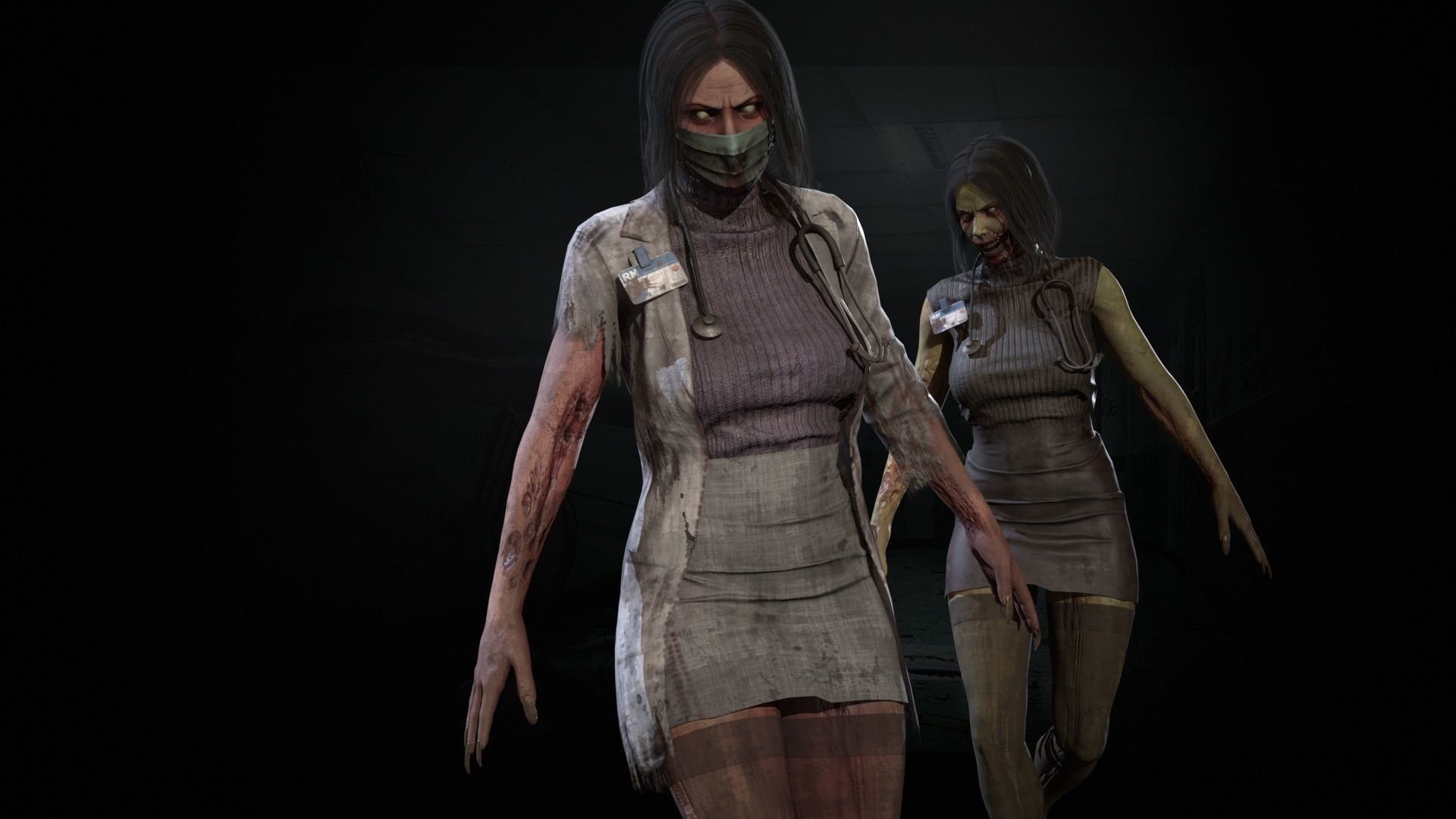 UrbanZombie8 for pack Low-poly 3D model_12