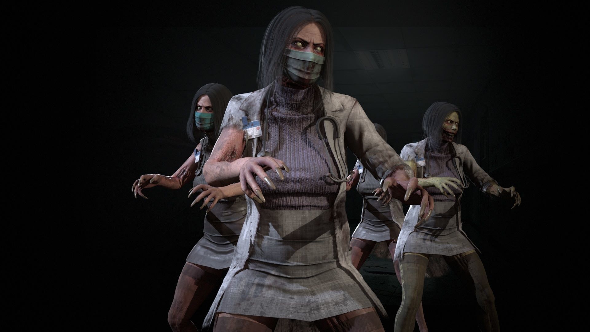 UrbanZombie8 for pack Low-poly 3D model_16