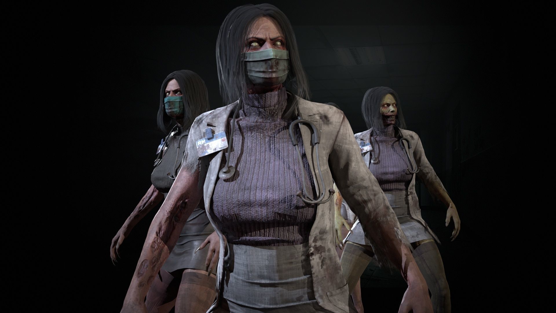 UrbanZombie8 for pack Low-poly 3D model_18