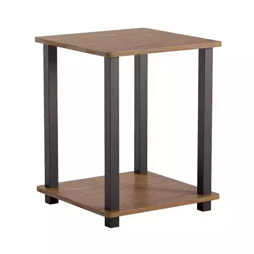 Furinno Simplistic Set of 2 End Table Low-poly 3D model