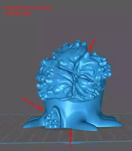 Infected Octopus The Last of US clicker 3D print model