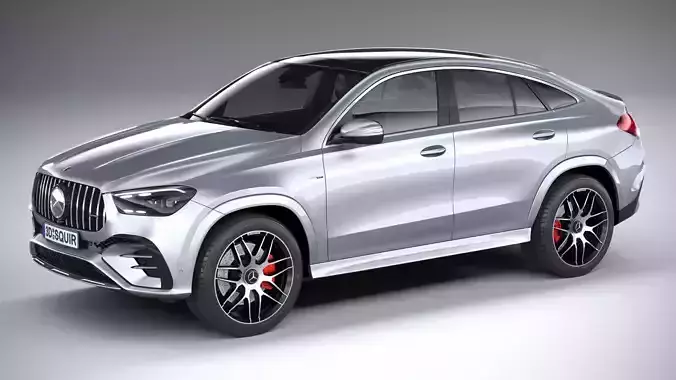 Mercedes-Benz GLE 53 AMG Coupe 2024 3D model
