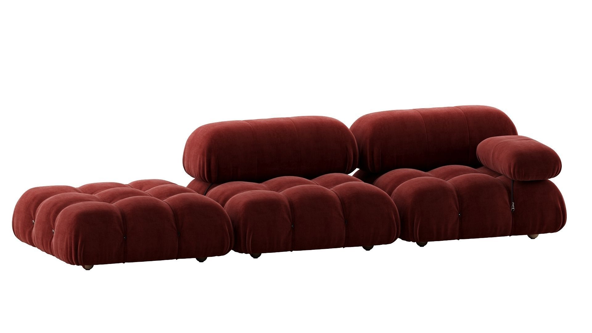 B and B  Italia Camaleonda 3D model_7