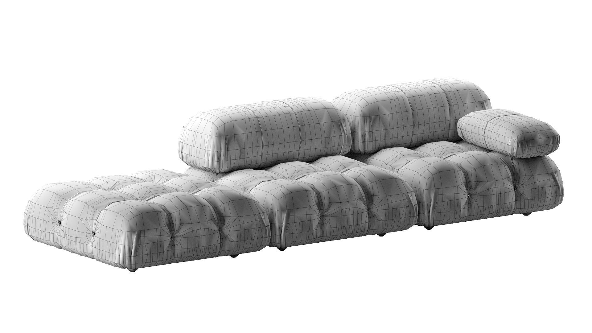 B and B  Italia Camaleonda 3D model_23