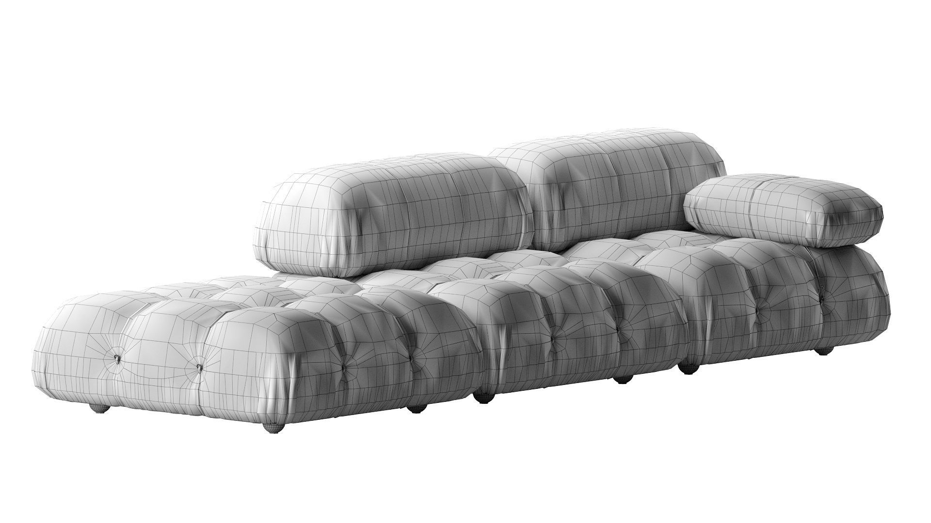 B and B  Italia Camaleonda 3D model_24