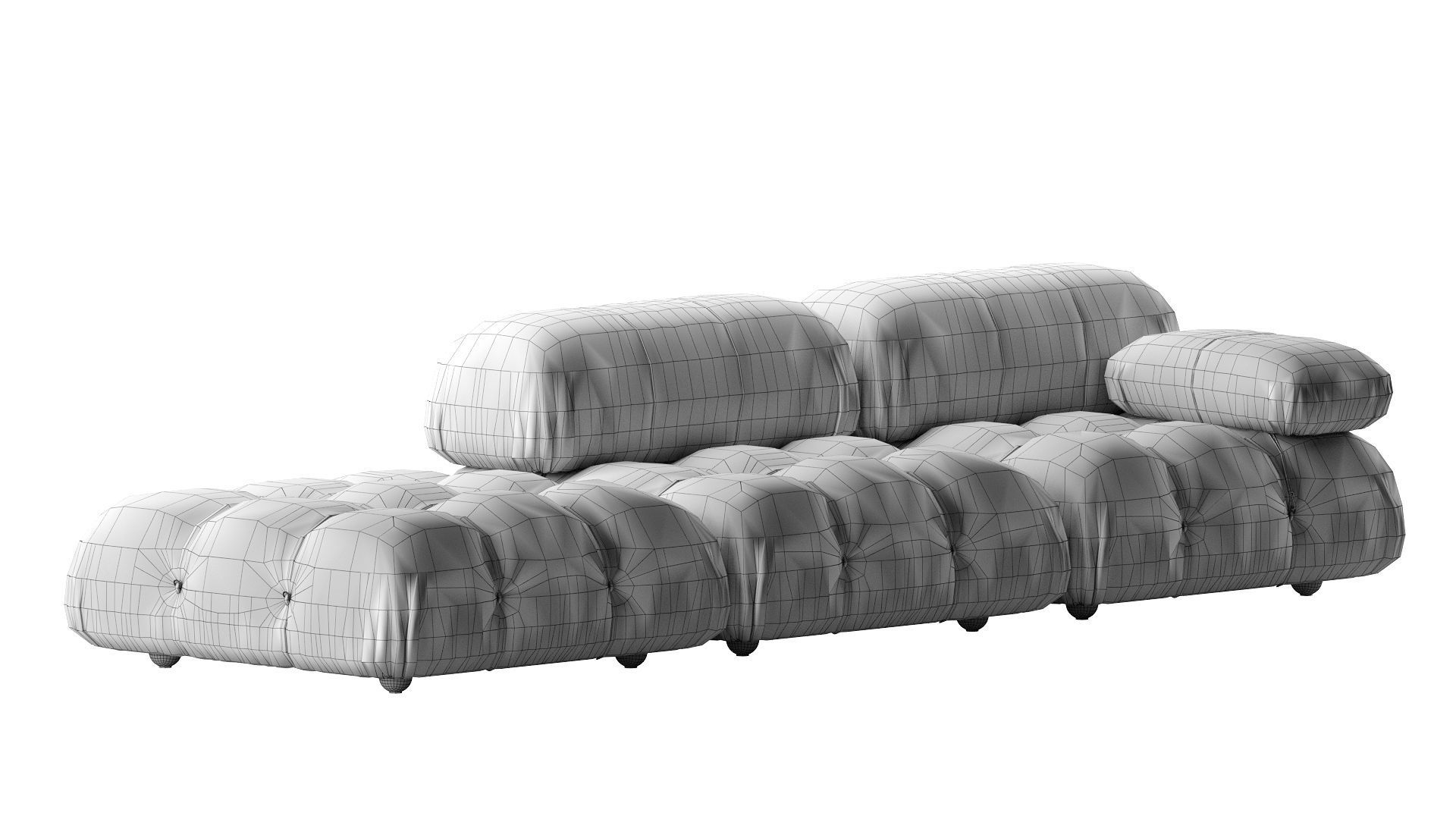 B and B  Italia Camaleonda 3D model_27