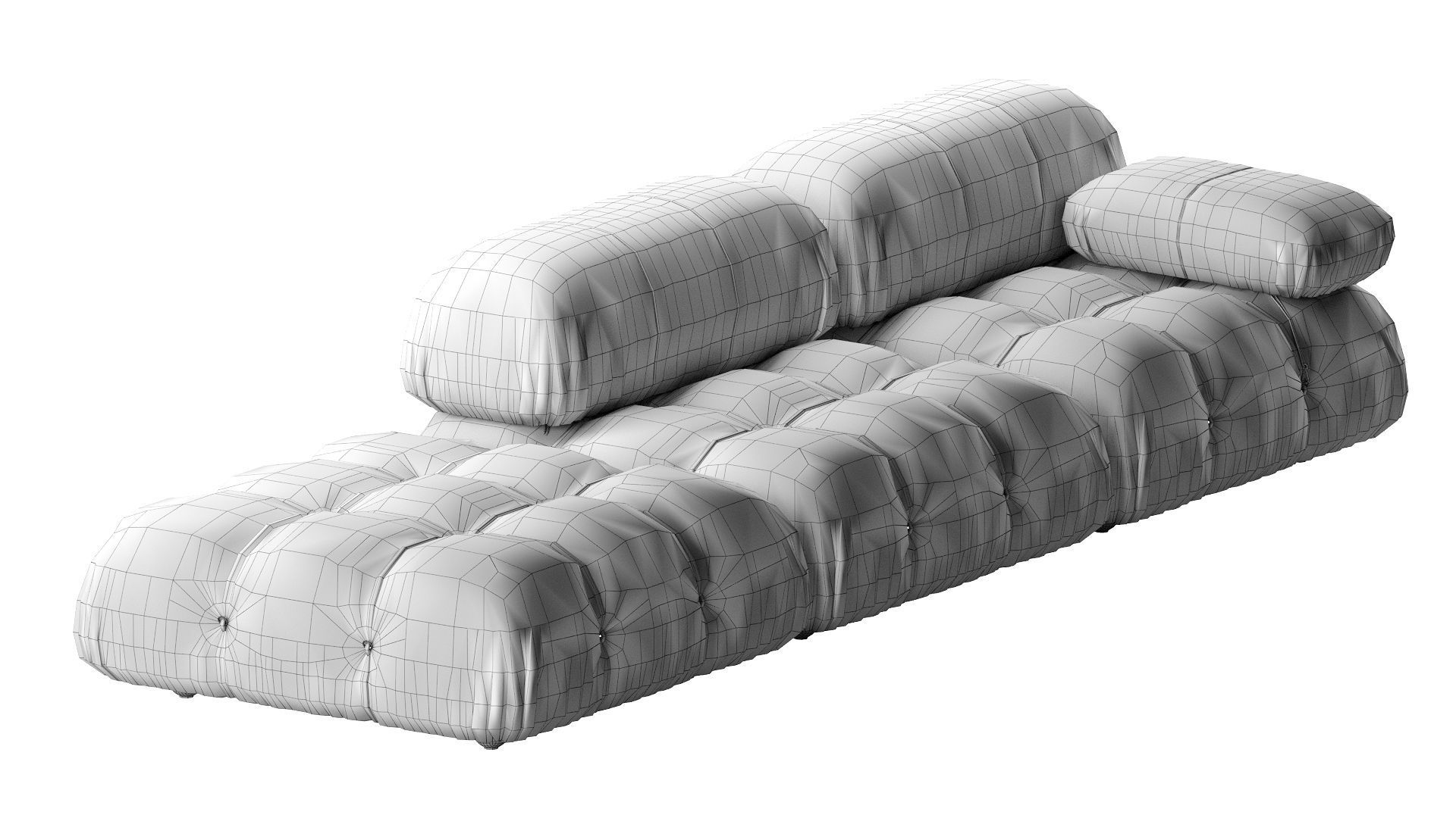 B and B  Italia Camaleonda 3D model_26