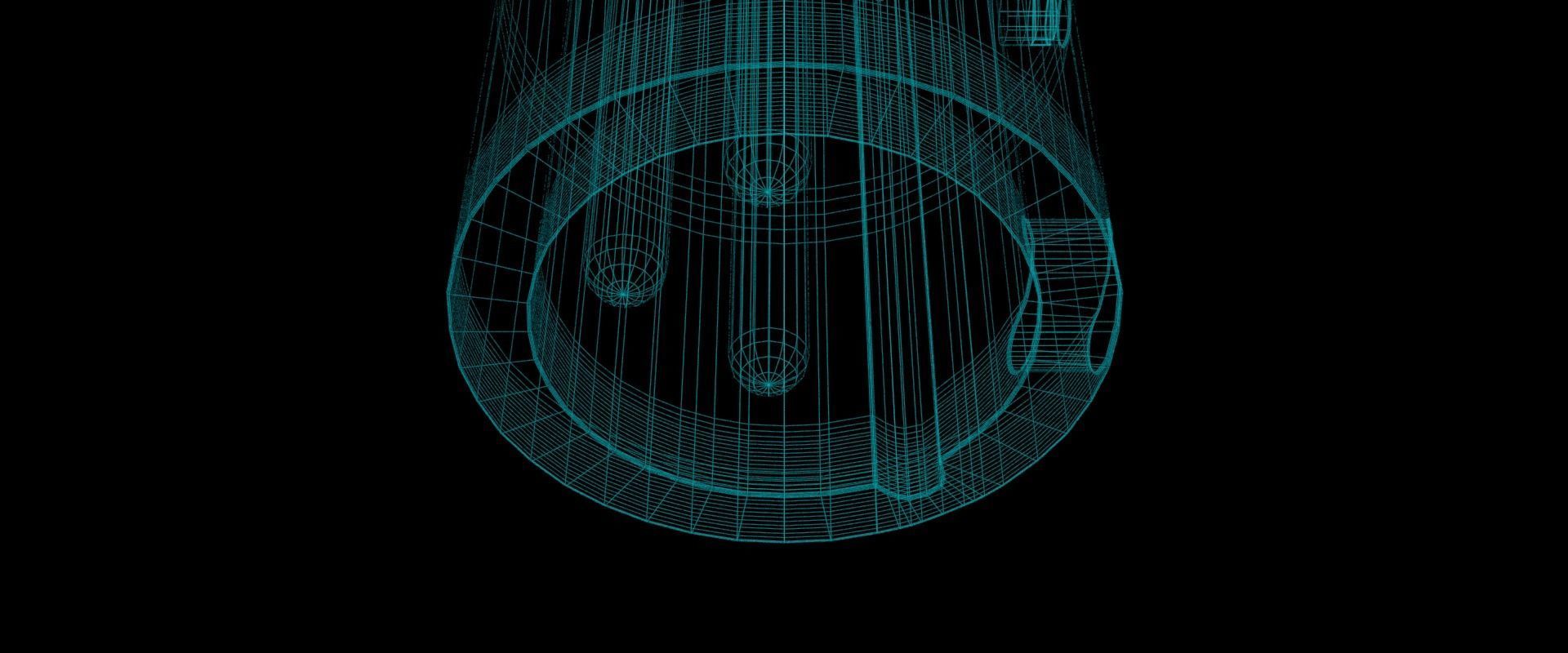 Shure SM57 Microphone 3D model_19