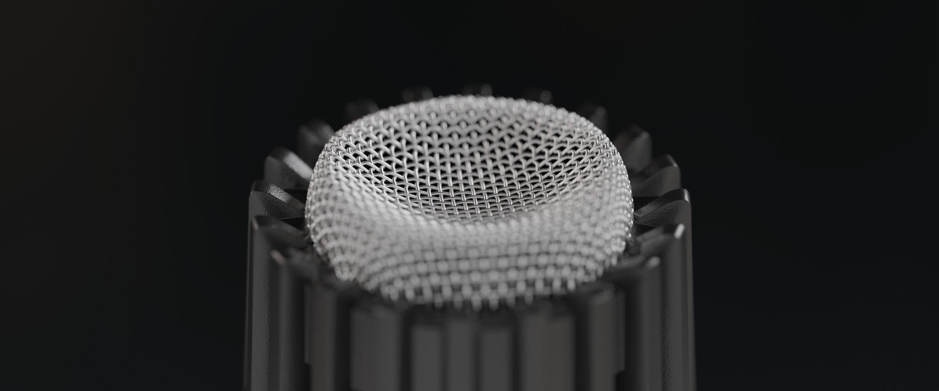 Shure SM57 Microphone 3D model_11