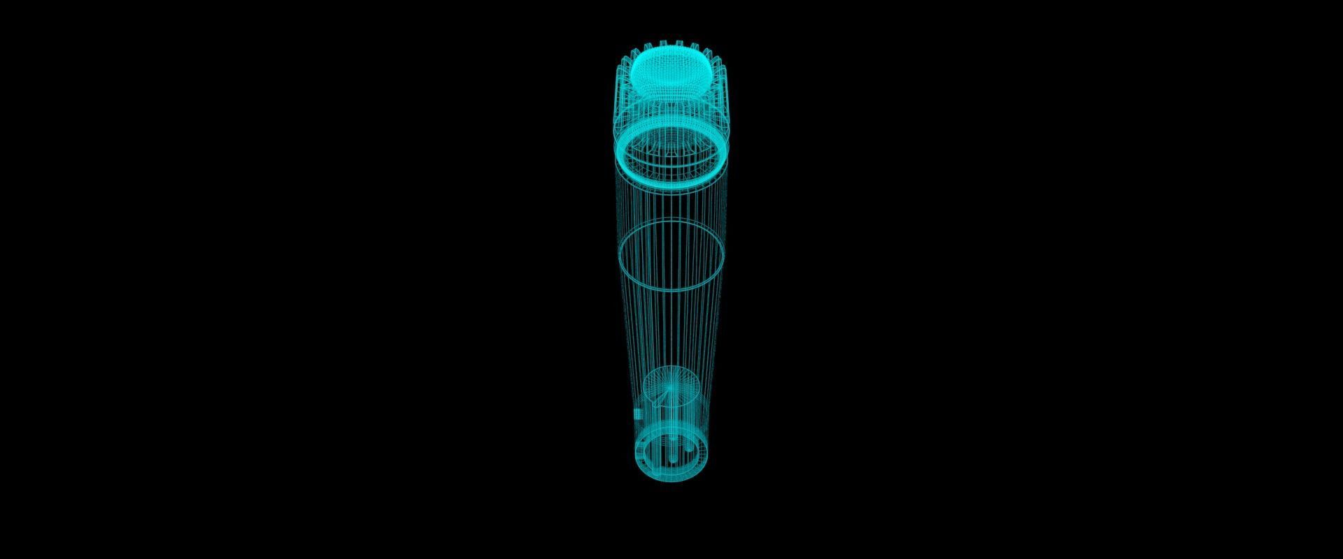 Shure SM57 Microphone 3D model_16