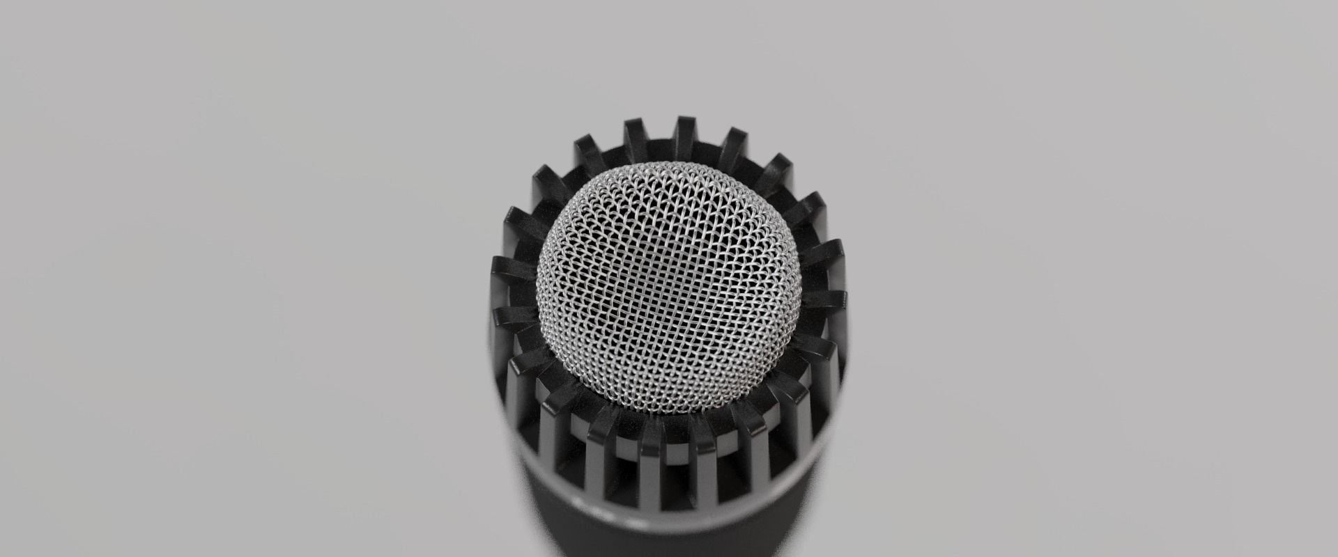 Shure SM57 Microphone 3D model_12