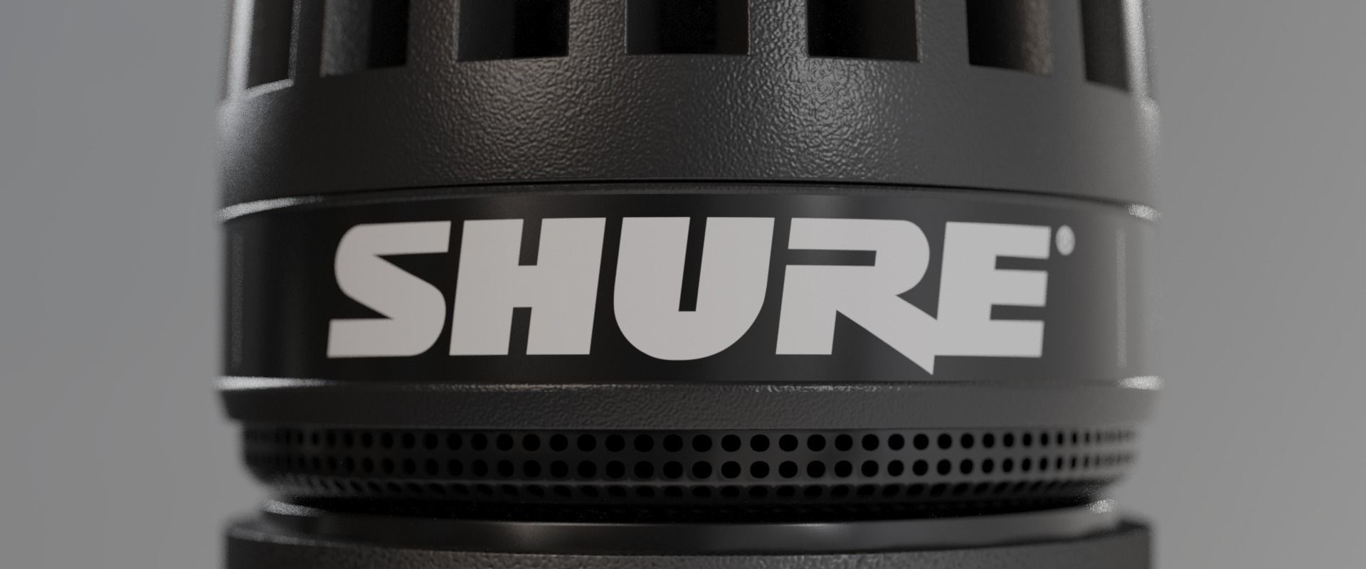 Shure SM57 Microphone 3D model_9