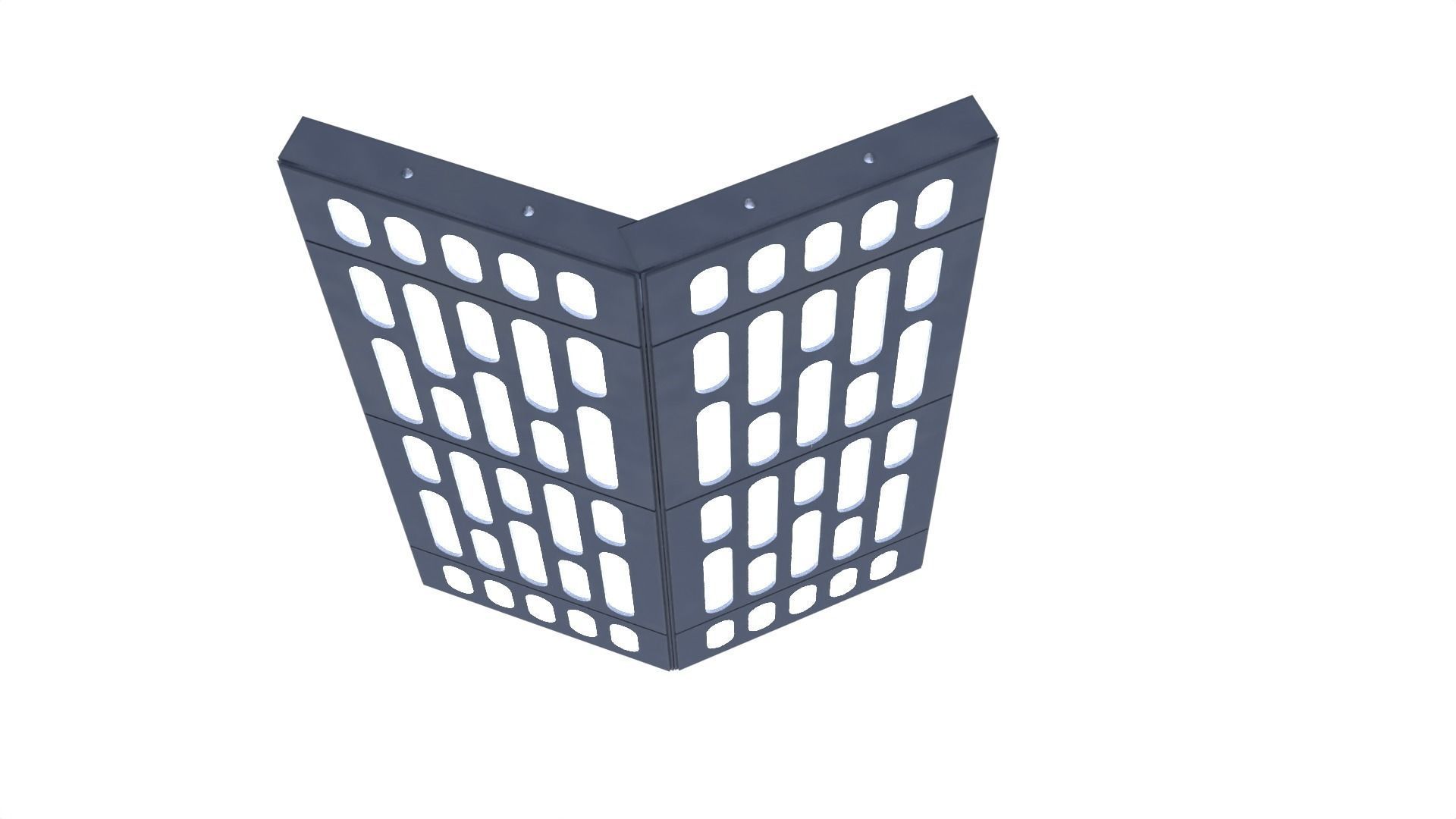 Death Star Wall Panel - C - 1-12 scale Blackseries Free 3D print model_23