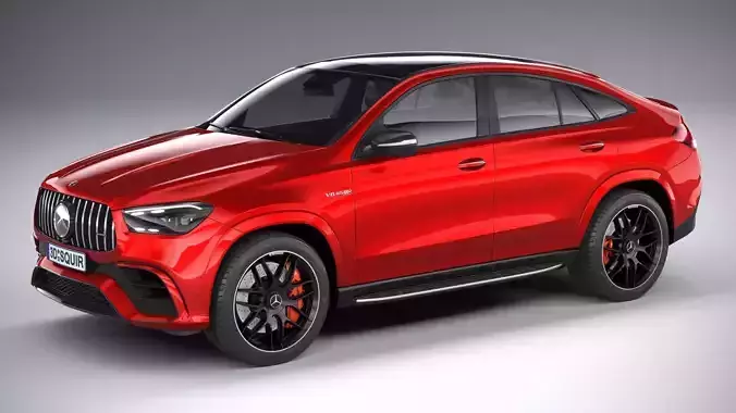 Mercedes-Benz GLE 63 AMG Coupe 2024 3D model