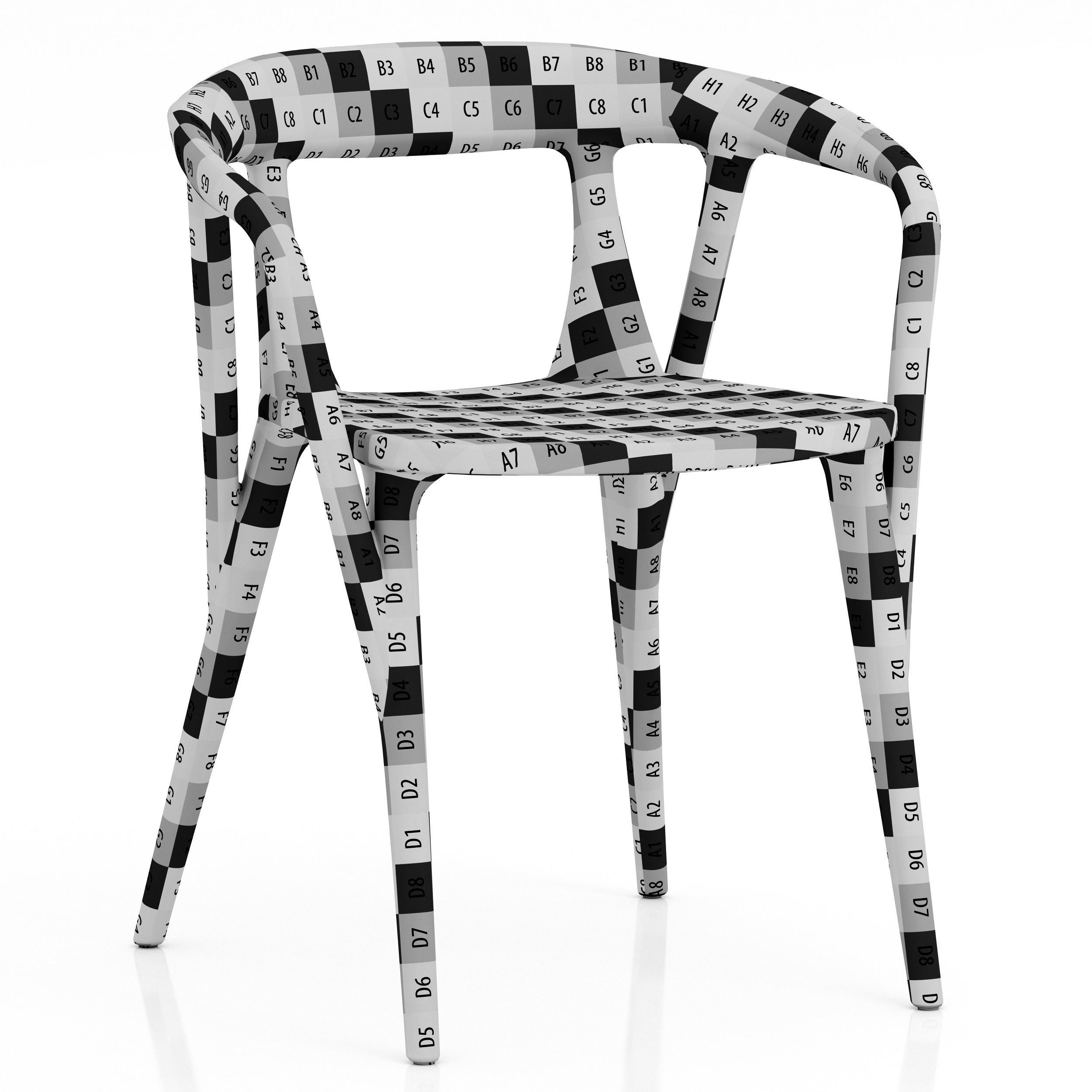 Deephouse Savanna chair 3D model_7