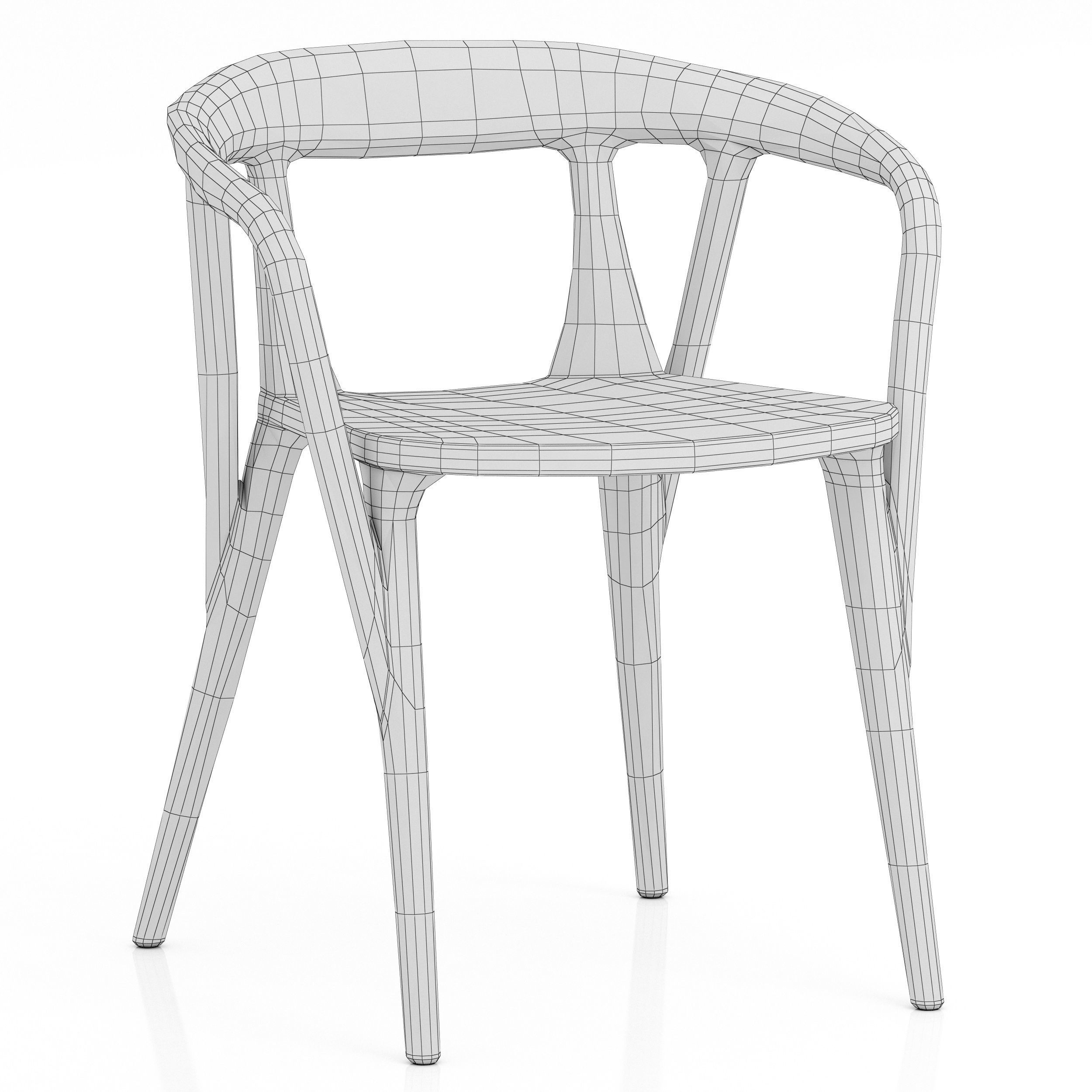 Deephouse Savanna chair 3D model_8