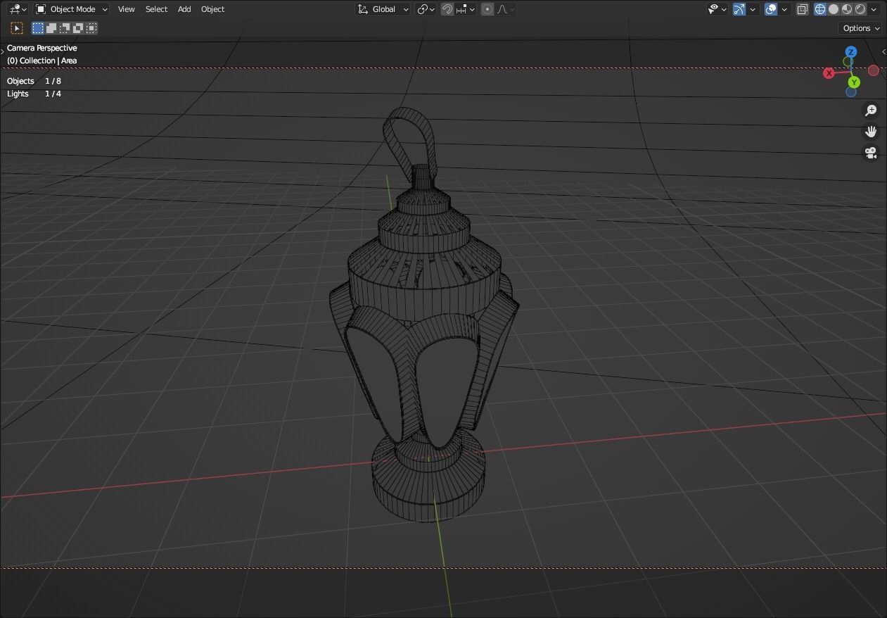 Fanoos ramdan 3D model_10