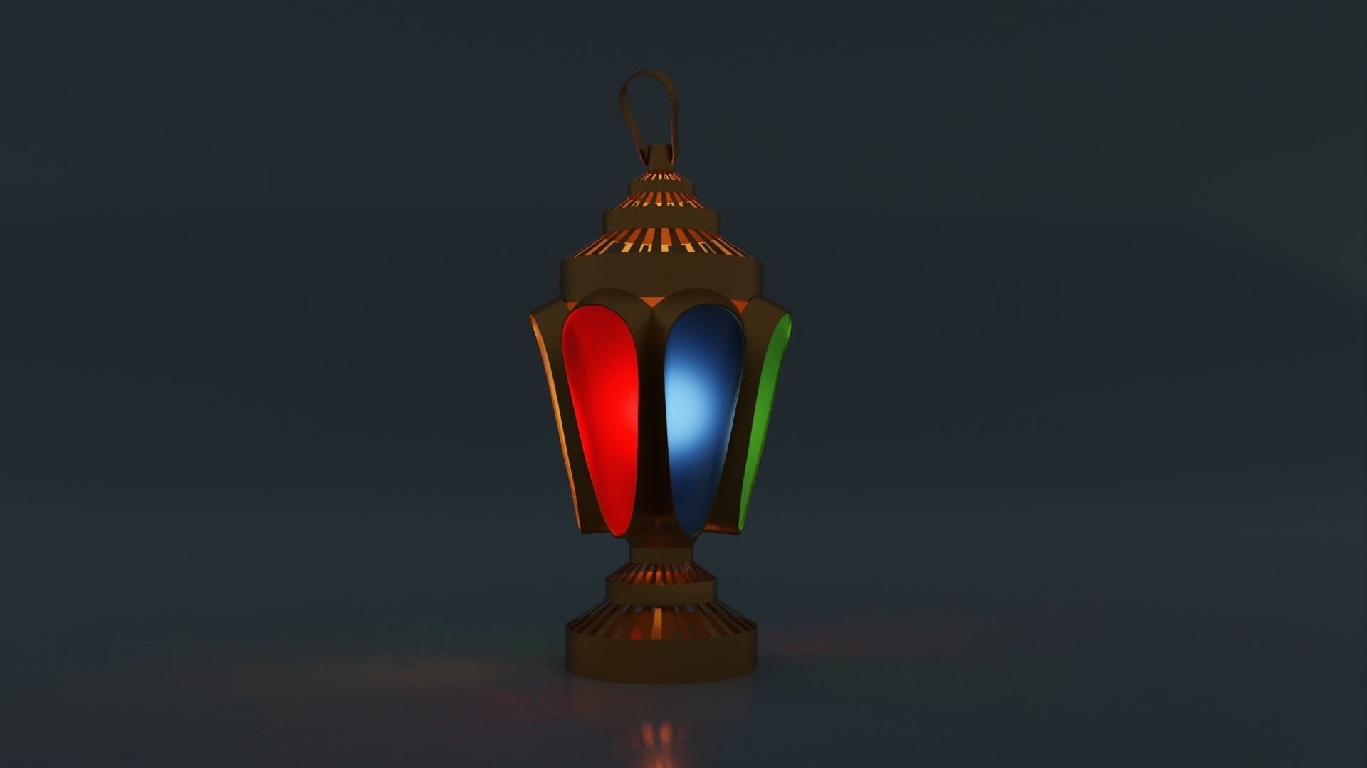 Fanoos ramdan 3D model_4