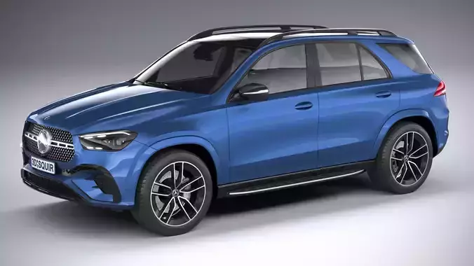 Mercedes-Benz GLE AMG-Line 2024 3D model