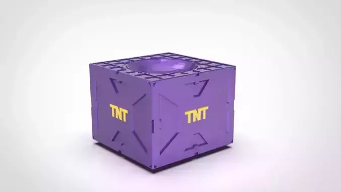 EGG HOLDER AS A TNT EXPLOSIVE CONTAINER 3D print model