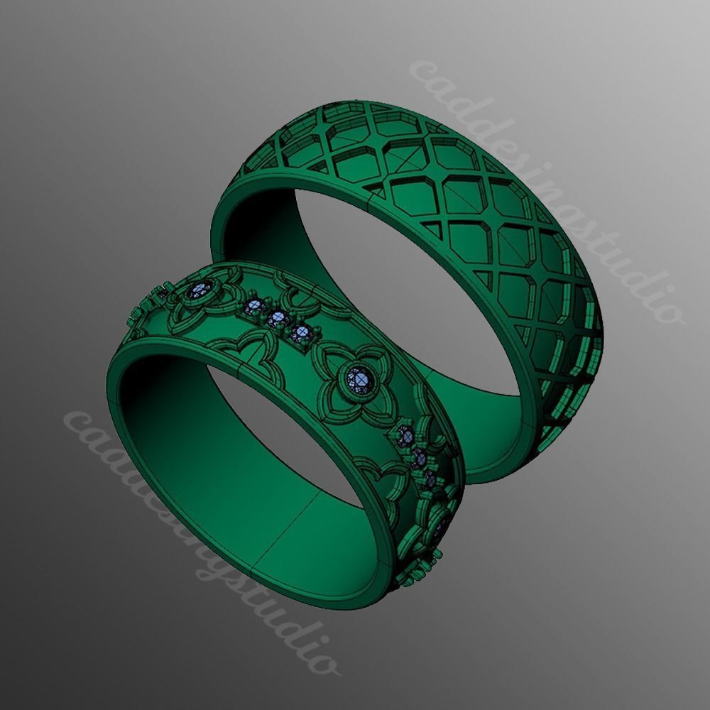 Ring rk95 3D print model_2