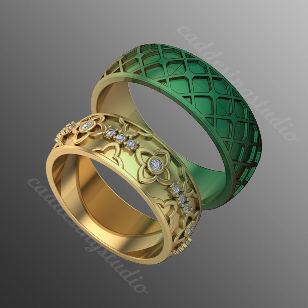 Ring rk95 3D print model_1