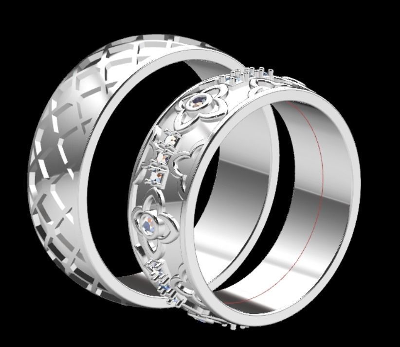 Ring rk95 3D print model_15