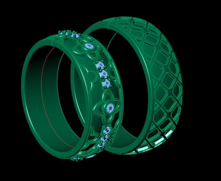 Ring rk95 3D print model_7