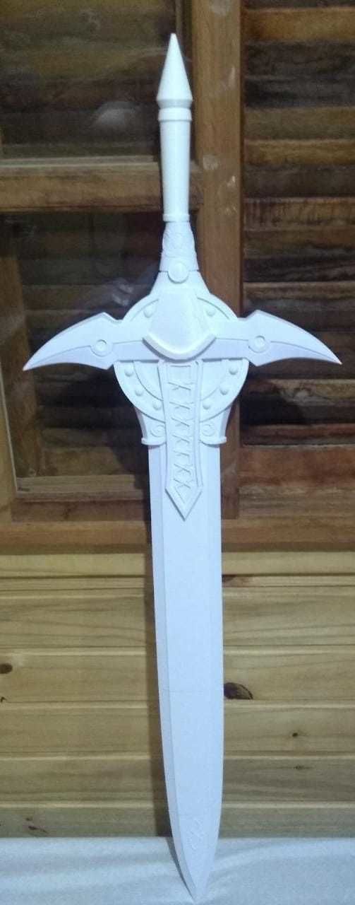 Sonic and the Black Knight - Caliburn Sword 3D print model_6