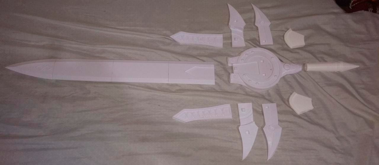 Sonic and the Black Knight - Caliburn Sword 3D print model_7