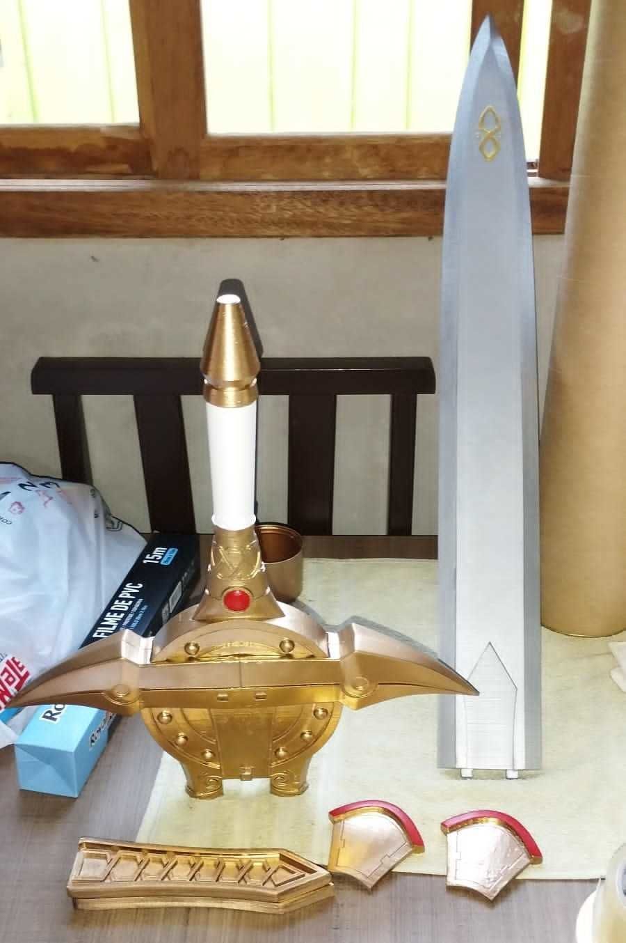 Sonic and the Black Knight - Caliburn Sword 3D print model_10